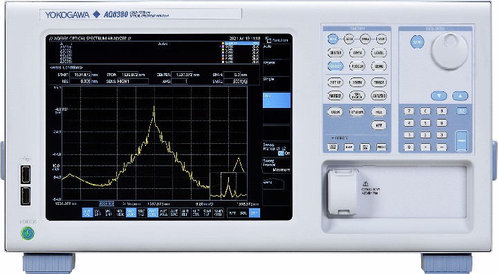 AQ6380 Highest Performance Optical Spectrum Analyzer 1200 - 1650 nm